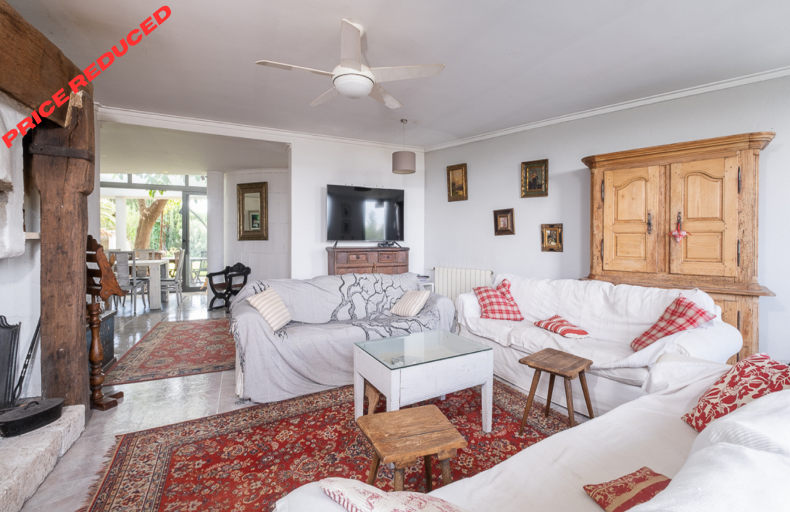 Landleben pur - Finca mit traumhafter Aussicht zwischen Alcudia und Pollensa mit Meerblick und Pool